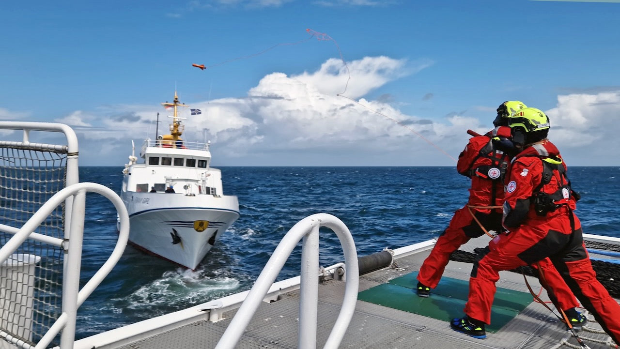 Funny Girl Seenotretter Einsatz vor Helgoland