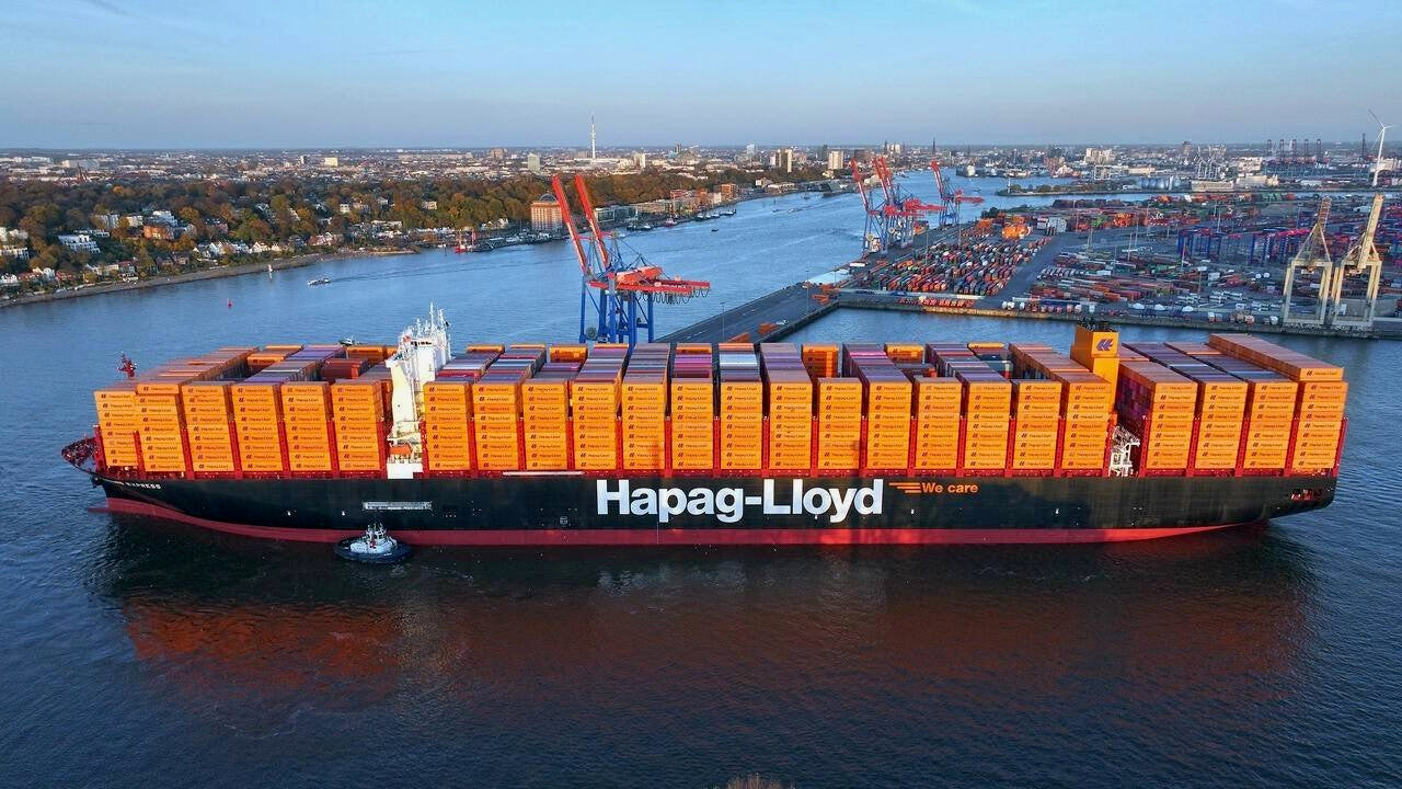 Frachter von Hapag-Lloyd. Foto: HL