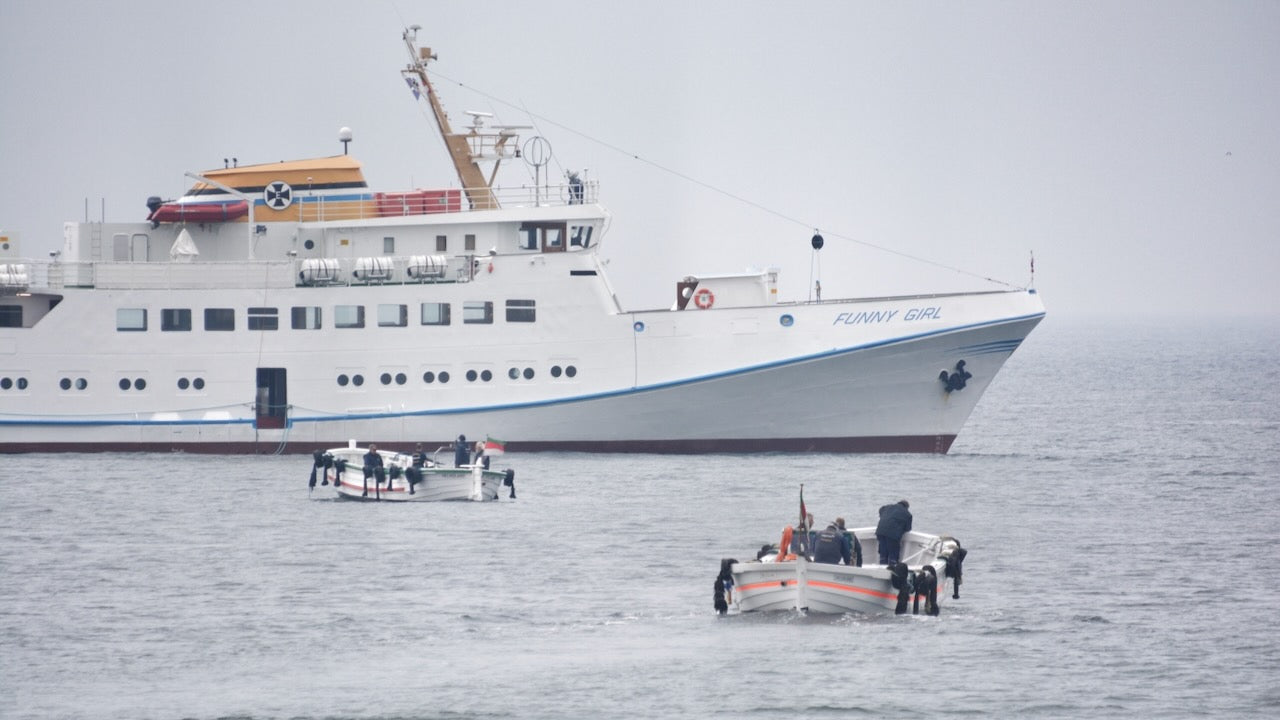Havarierte Fähre„Funny Girl" sicher in Cuxhaven eingetroffen