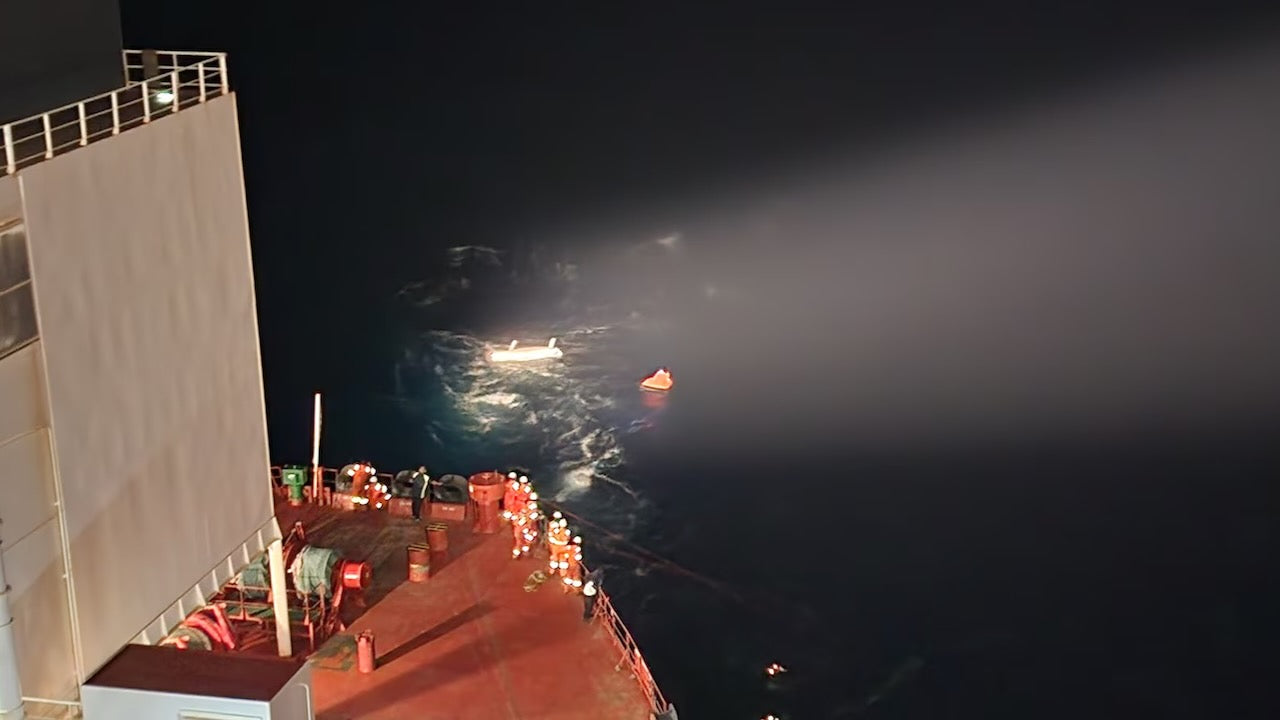 Rettung für Ruderer Atlantik. Foto: US Coast Guard