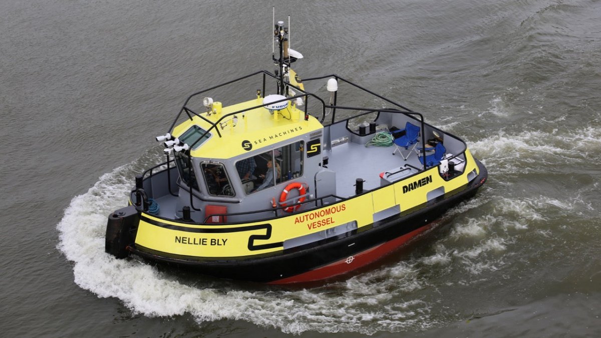 Die Zukunft ist da: Autonomer Schlepper erreicht Hamburger Hafen - Ankerherz Verlag