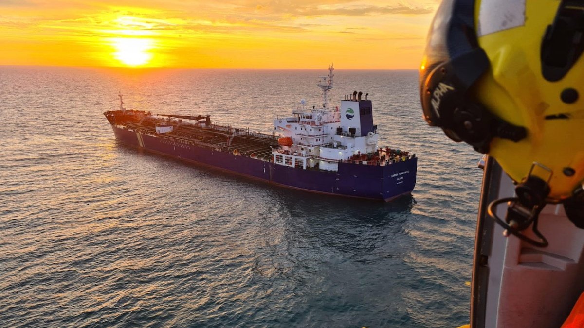 Feuer auf Tanker vor der Küste der Niederlande ausgebrochen - Ankerherz Verlag