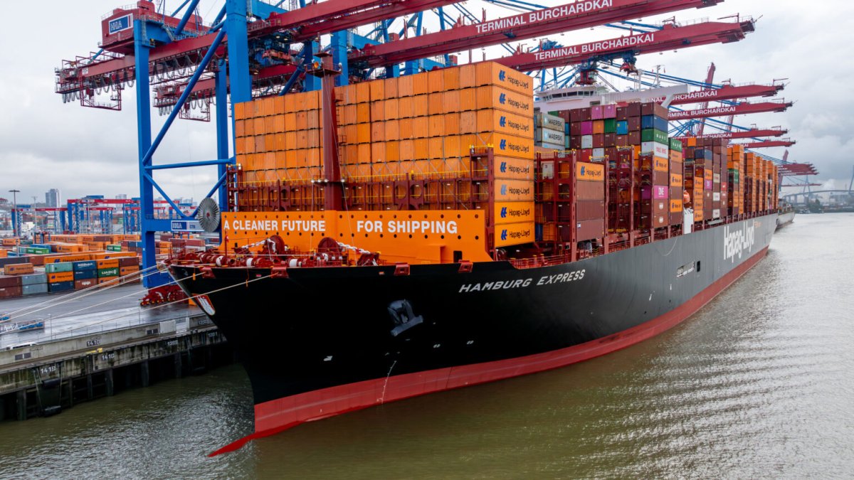 Hamburg Express: Deutschlands größtes Schiff wird heute getauft - Ankerherz Verlag