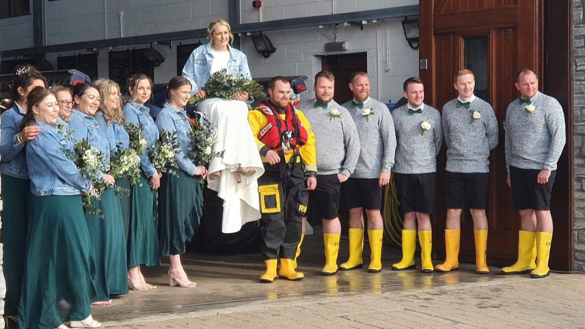 Happy Wedding: Eine Seenotretter Hochzeit in Devon - Ankerherz Verlag