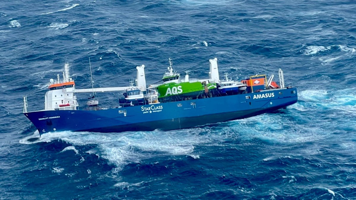 Ladung bei schwerer See verrutscht: Seenotfall vor Norwegen - Ankerherz Verlag