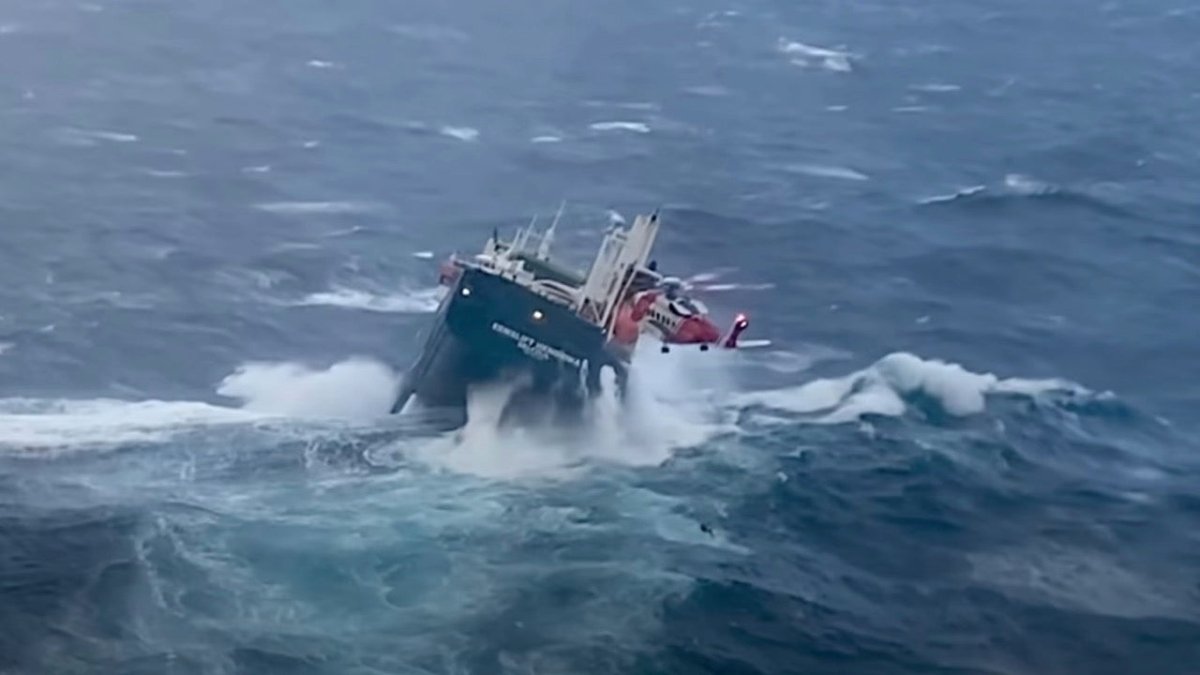 Seenot im Sturm: Dramatische Rettungsaktion vor Norwegen - Ankerherz Verlag