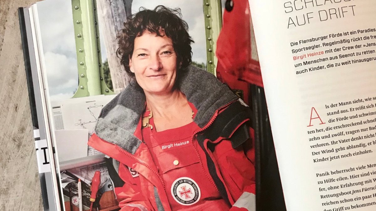 Starke Frauen mit Ankerherz: die Seenotretterin Birgit Heinze - Ankerherz Verlag