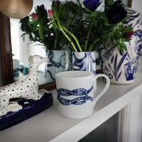 Becher Seemannsknoten aus Cornwall