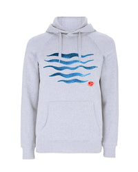 Kapuzenpullover Waves - Ankerherz Verlag