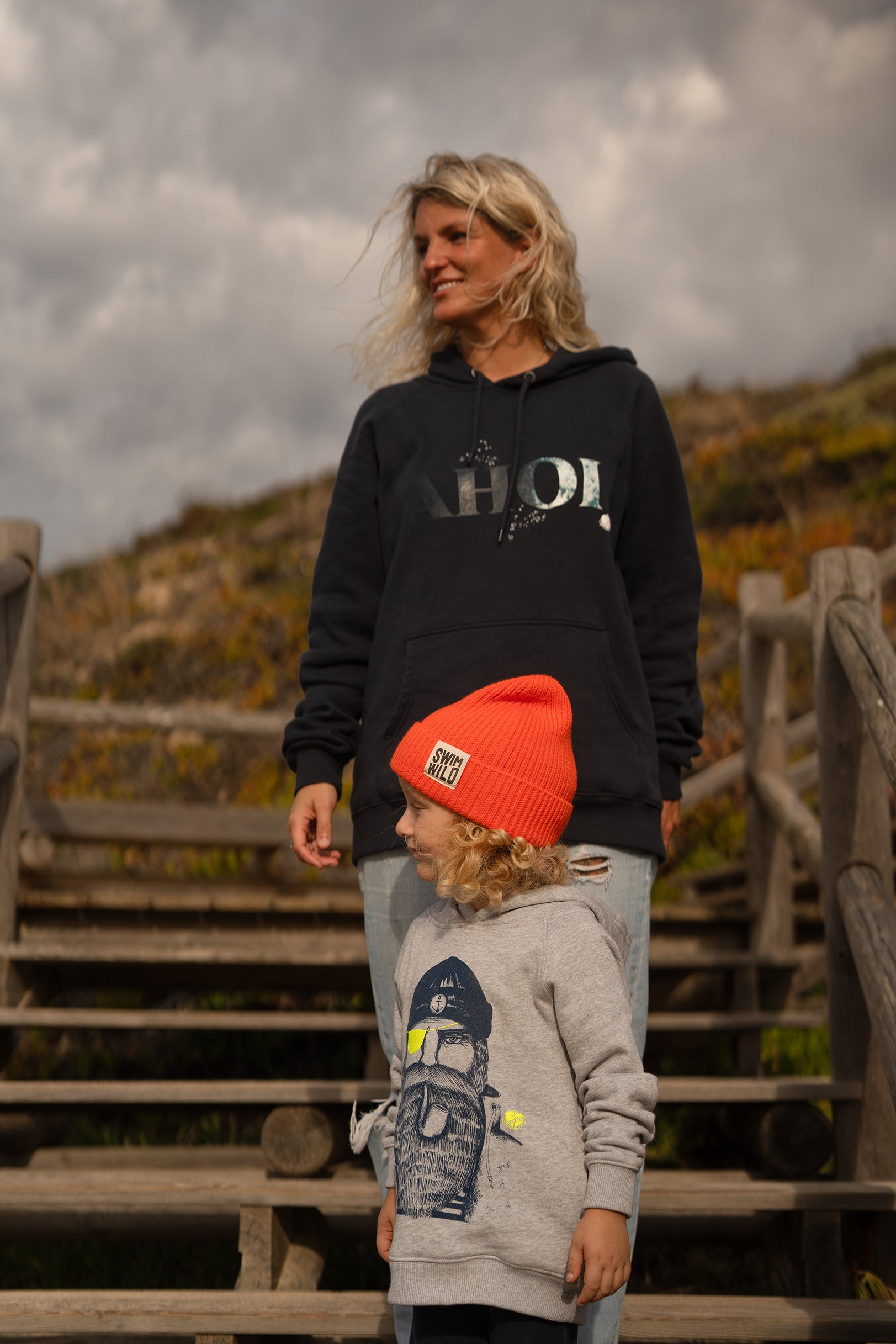 Kinderhoodie Seemann | ankerherz.de