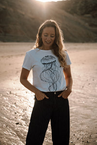 Frauen T-Shirt Waves weiß | ankerherz.de