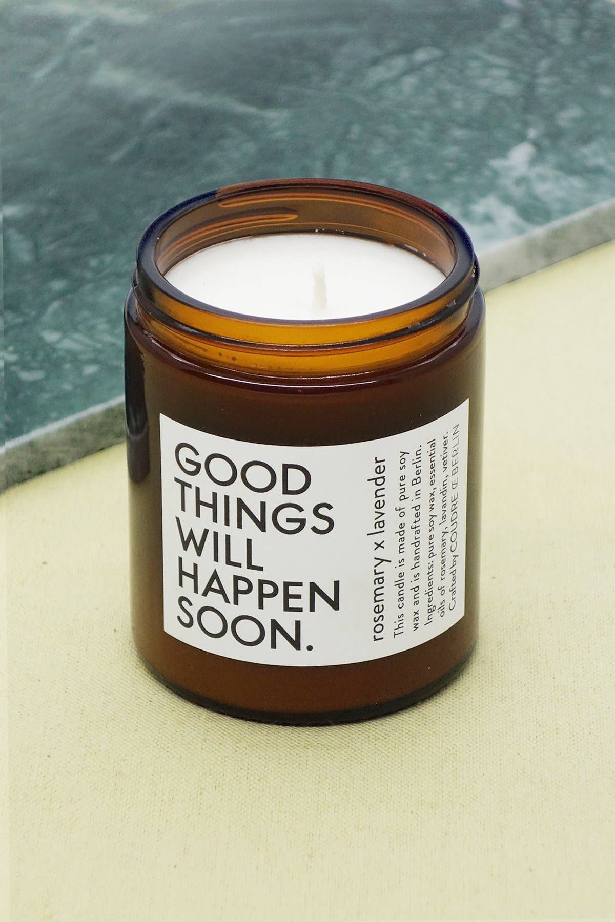 Duftkerze Good things  Rosmarin x Lavendel