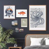 Poster Goldfisch 30x40 - Ankerherz Verlag