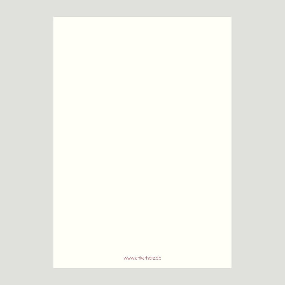 Postkarte Zeit für Meer - Ankerherz Verlag