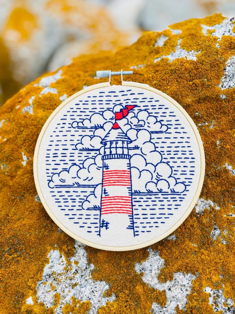 Stickset Meerjungfrau und Schiff mit Kraken - Ankerherz Verlag
