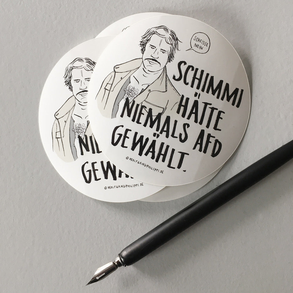 Aufkleber Schimanski